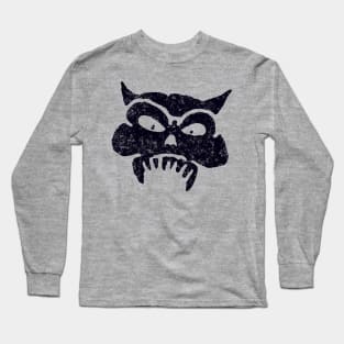 Battered Demon Skull v1 Long Sleeve T-Shirt